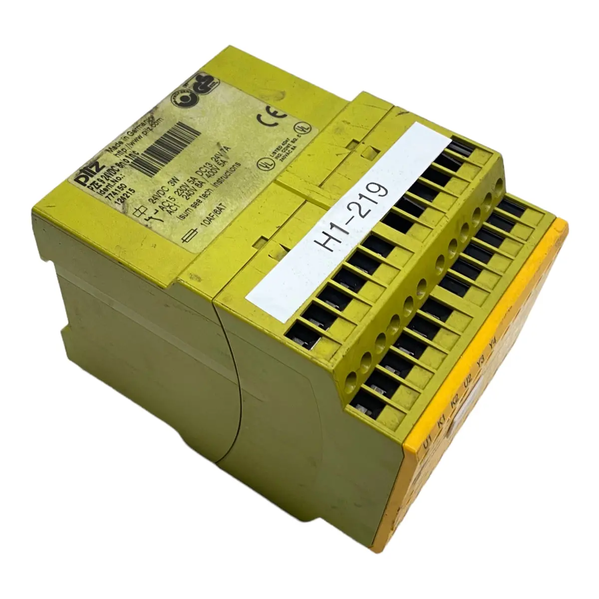 Pilz Pze9 Sicherheitsrelais 774150 24V Dc 3,0W 8N/O 1N/C - Industrie Einsatz 1