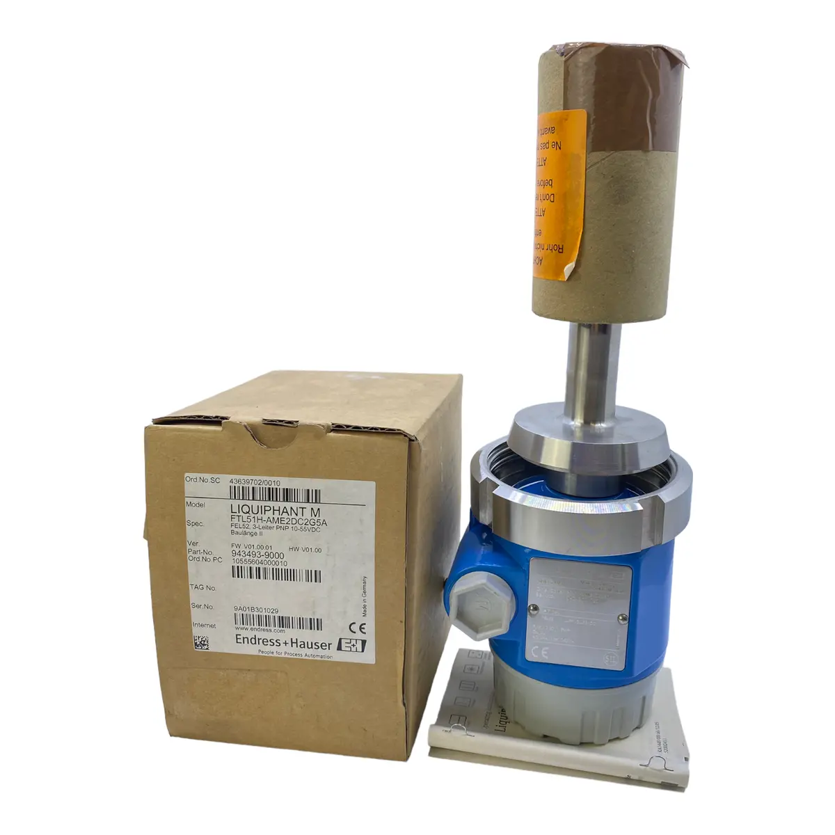 Endress+Hauser Ftl51h-Ame2dc2g5a Grenzschalter Liquiphant - Industrie Einsatz 1
