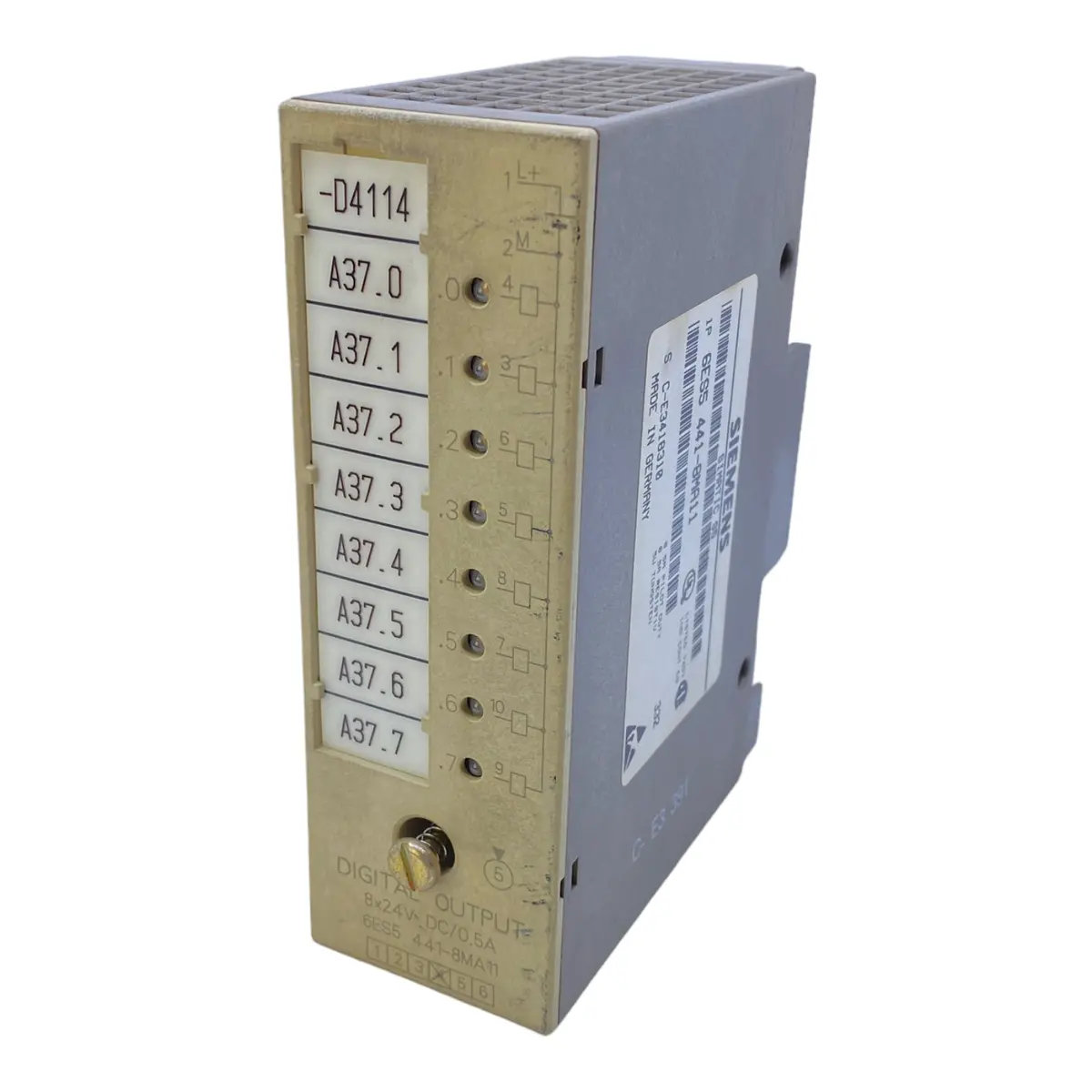 Siemens 6Es5441-8Ma11 Ausgabemodul - Für Industriellen Einsatz 8 X 24V Dc 0,5A 1