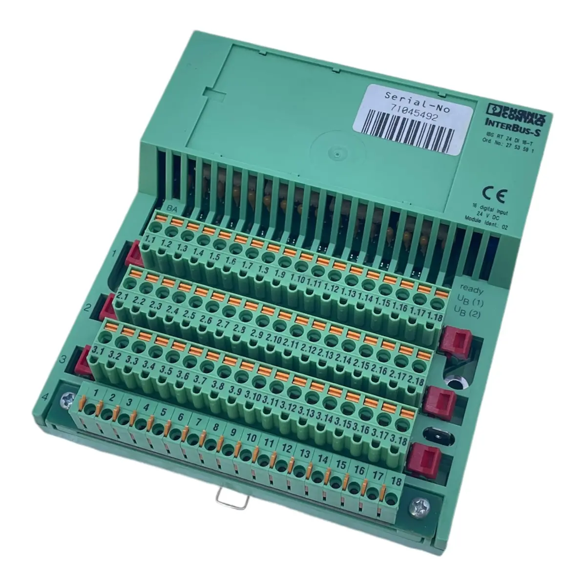 Phoenix Contact Ibs Rt 24 Di 16-T 2753591 Digital-Eingabemodul Ibs Rt 24 Di 16-T 1