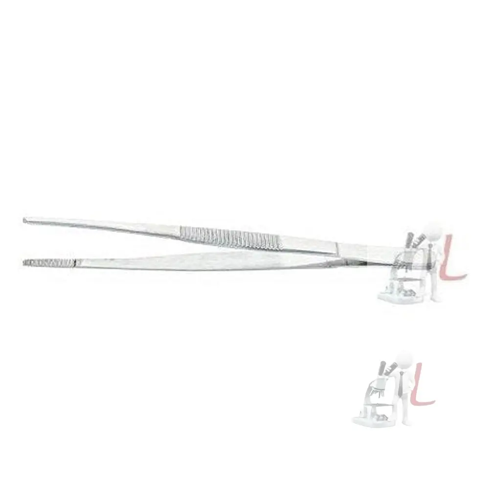 Premium Blunt End Forceps, Made Of High Grade Stainless Steel, 130 Mm, Autoclavable, For Medical, Surgical, Research And Delicate Use, With Excellent Grip 1