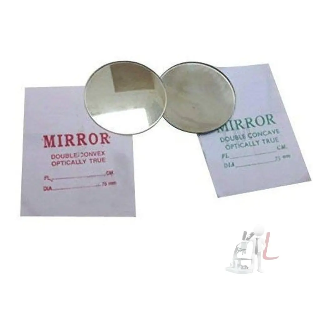 Spylx Optical Glass Convex & Concave Mirror (Dia 50Mm) Focal Length 15Cm 1