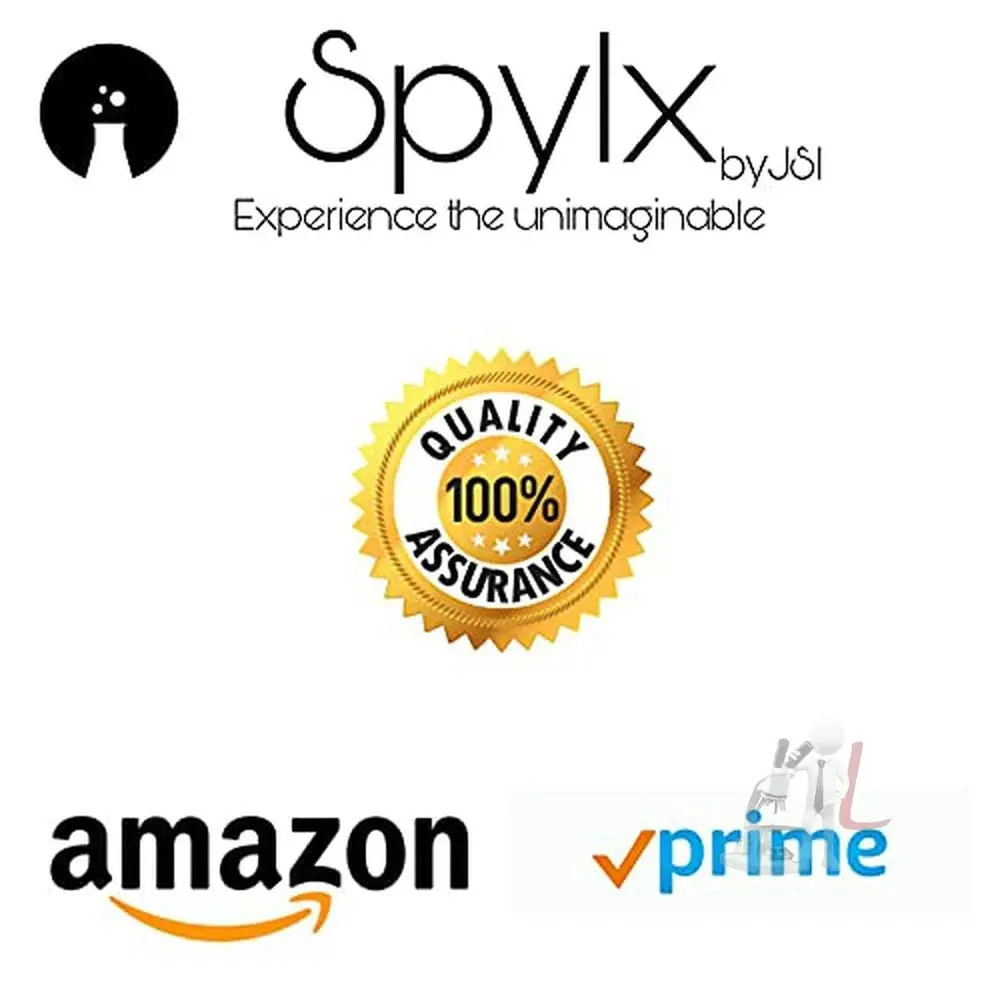 Spylx High Quality Borosilicate 3.3 Glass Beakers - 500 Ml With Graduation Marks, Pack Of 6 2