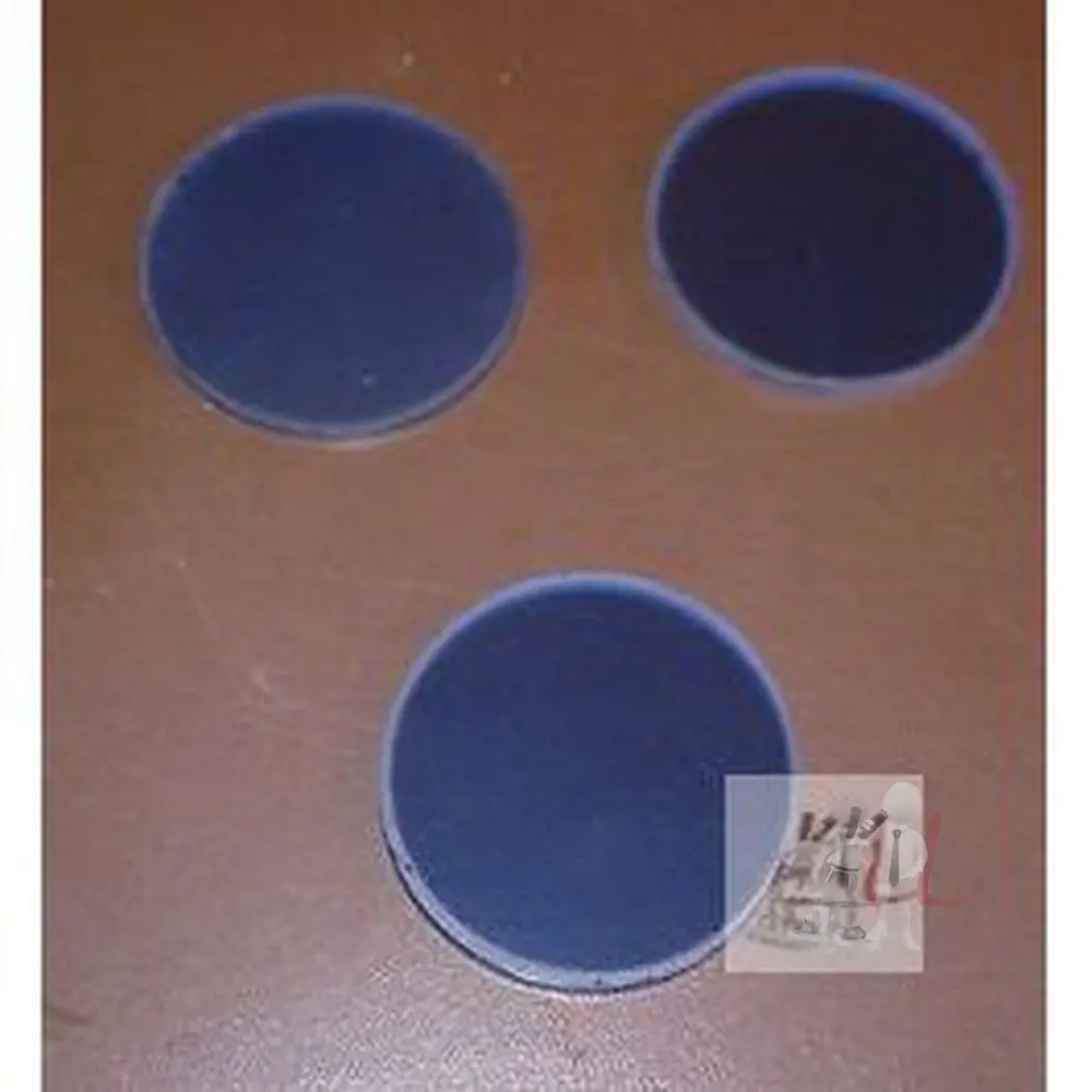 Set Of 2 Blue & Frosted Filter Dia 32Mm For Biology Compound Microscope 1