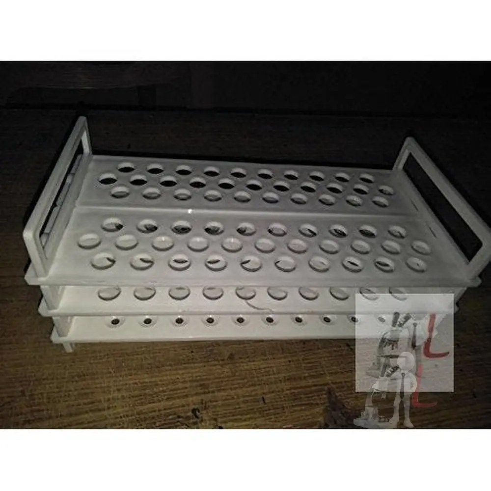 Test Tube Stand 3 Tier 13Mm X 62 Holes (Polypropylene) 1
