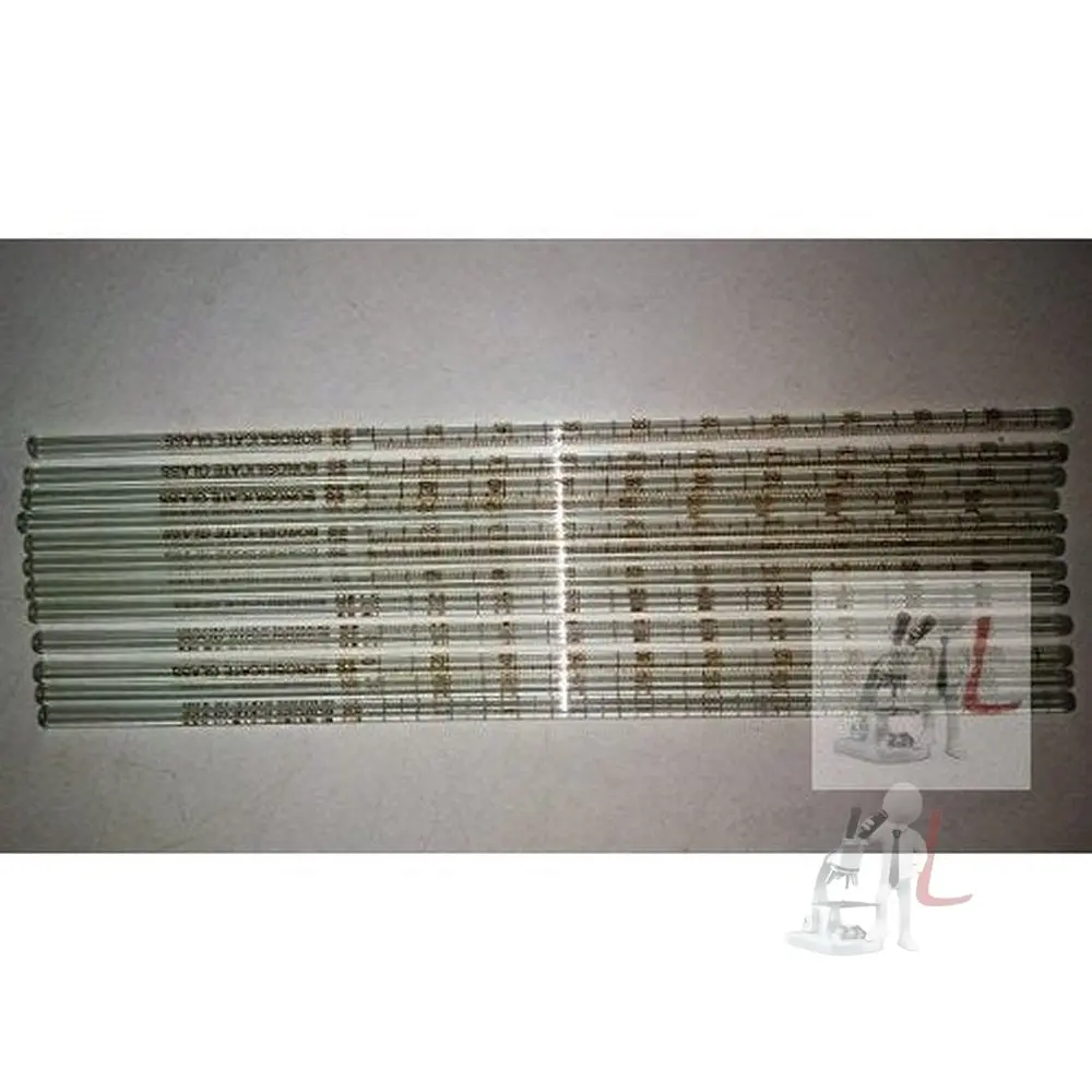 Wkm Borosilicate Glass Wintrobe Tube Esr (Erythrocyte Sedimentation Rate) , Open At Both Ends, 300 Mm Length X 3 Mm Id (Pack Of 12) 1