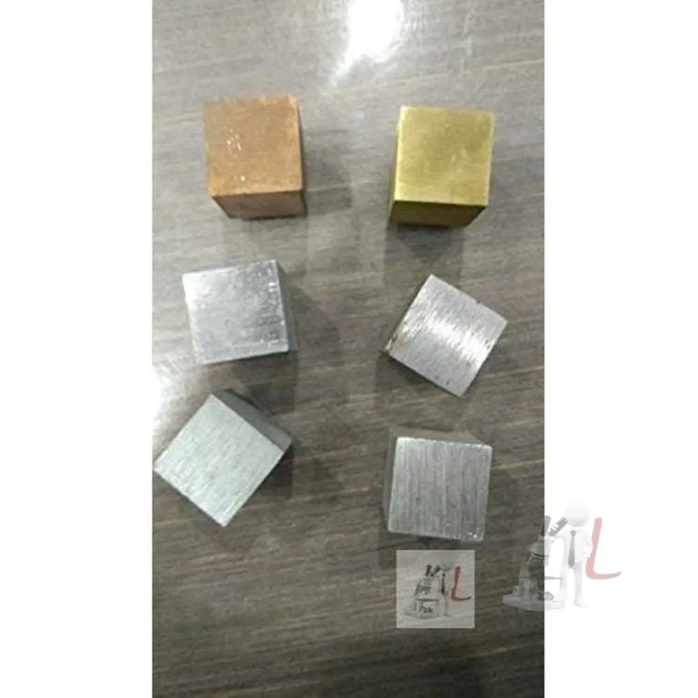 Wkm Density Cubes Set Of 6 Metals, 20Mm (Brass, Lead, Iron, Copper, Aluminum, Zinc) 1