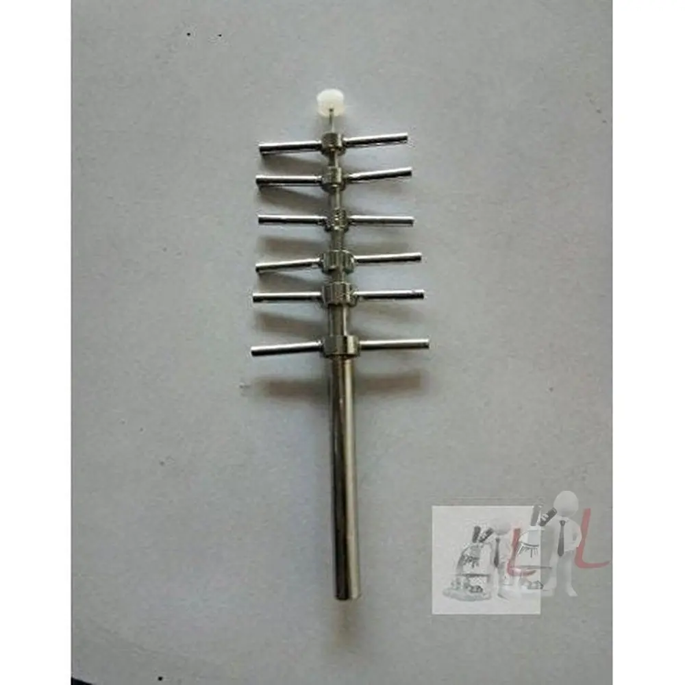 Wkm Cork Borer Set Of 6 (Brass) Nickel Plated. 2