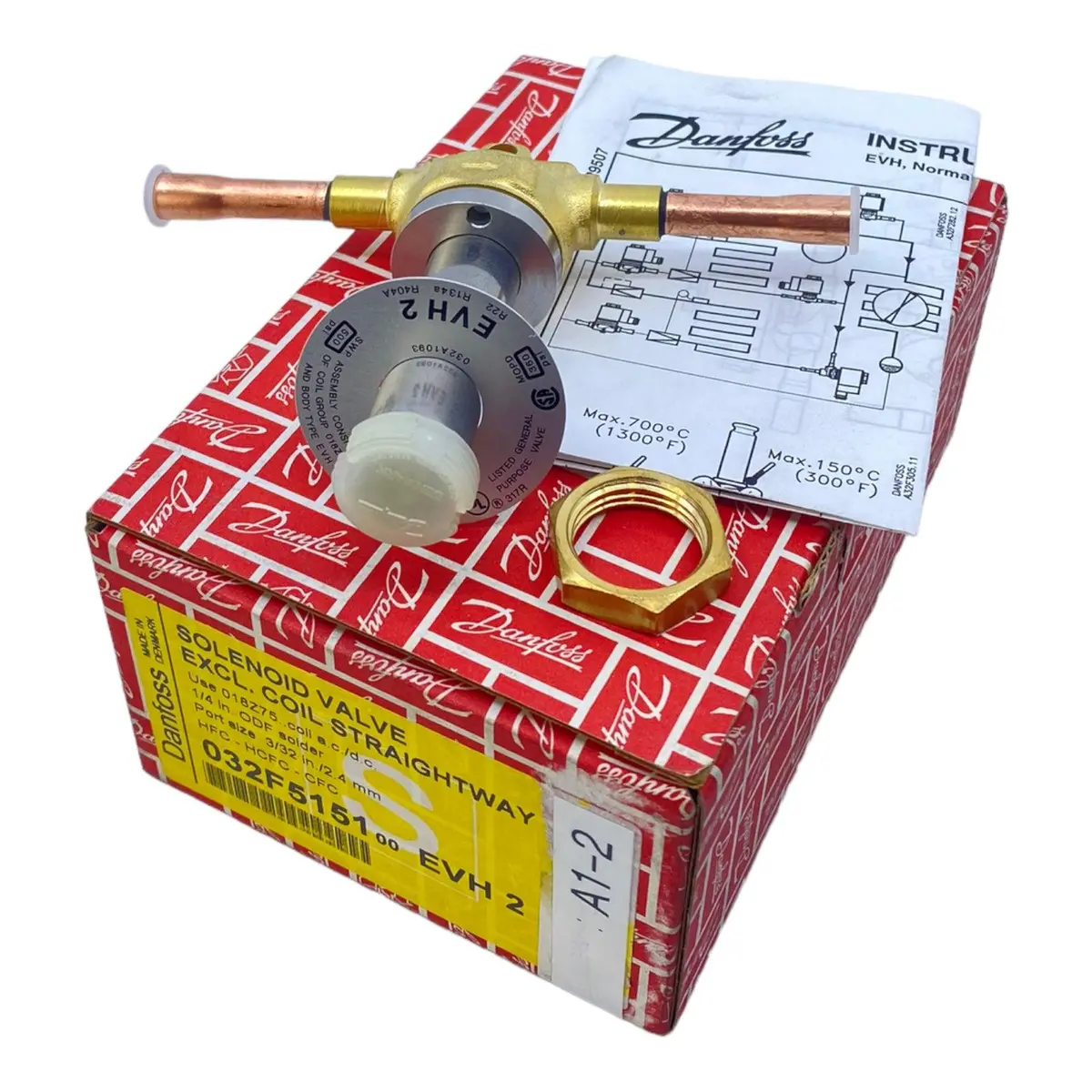Danfoss 032F5151 Evh 2 Magnetventil - Für Industriellen Einsatz Magnetventil 1