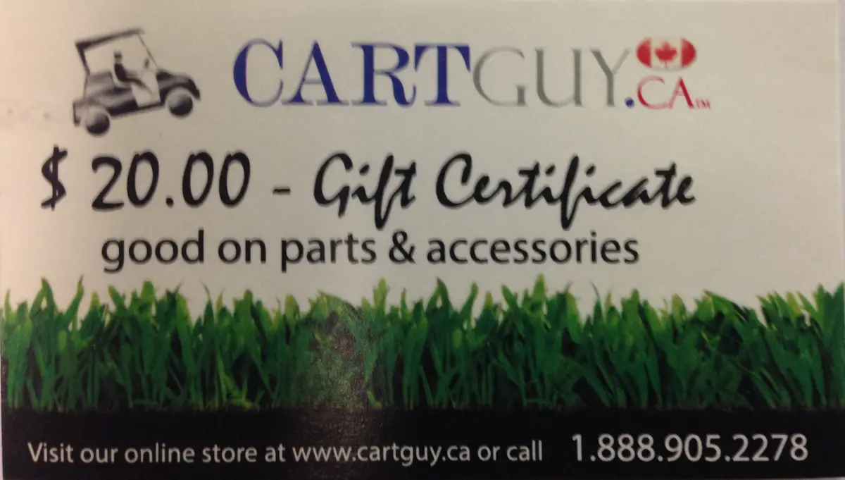 $20 Gift Certificate 1
