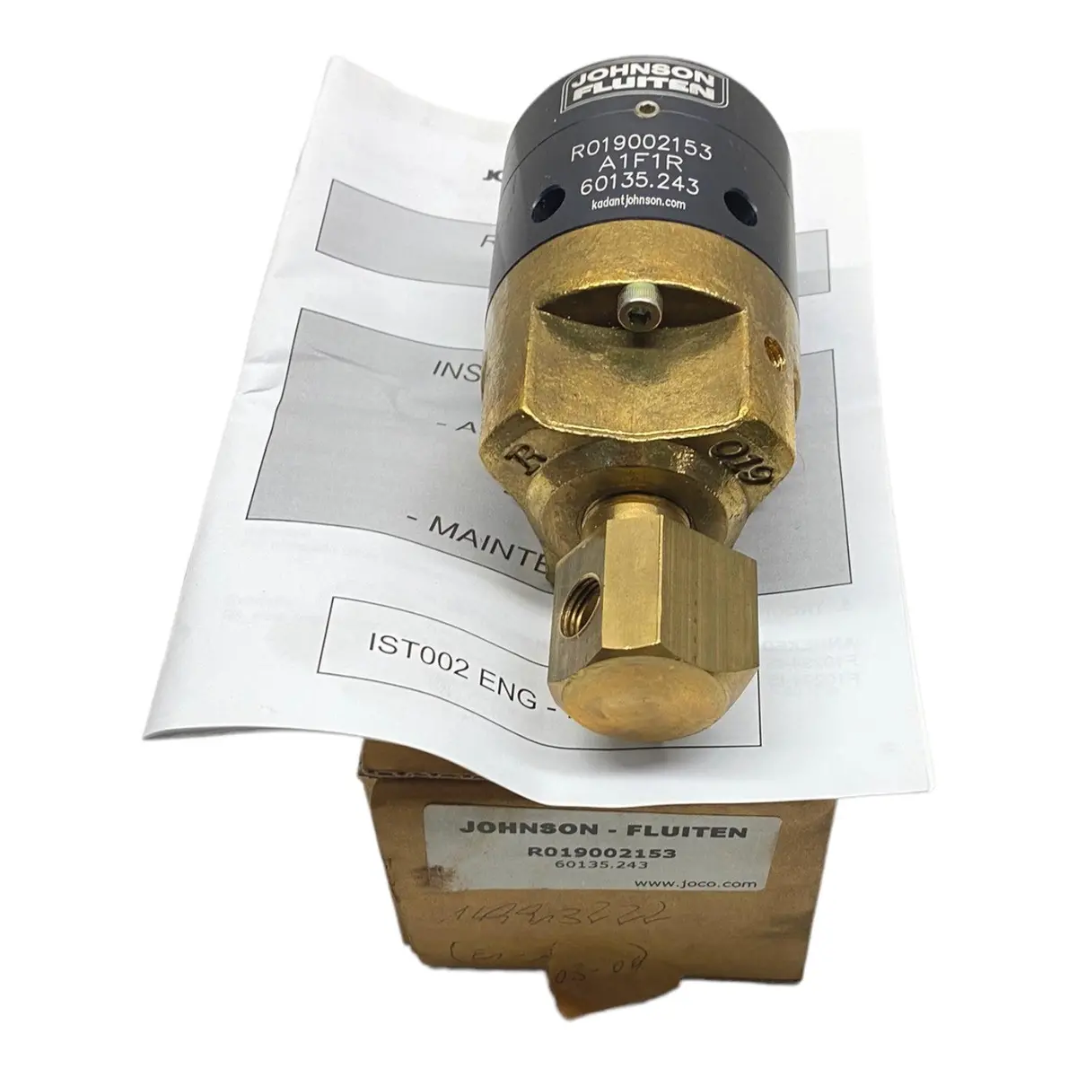 Johnson Fluiten R019002153 Druckregelventil - Für Industriellen Einsatz Ventil 1