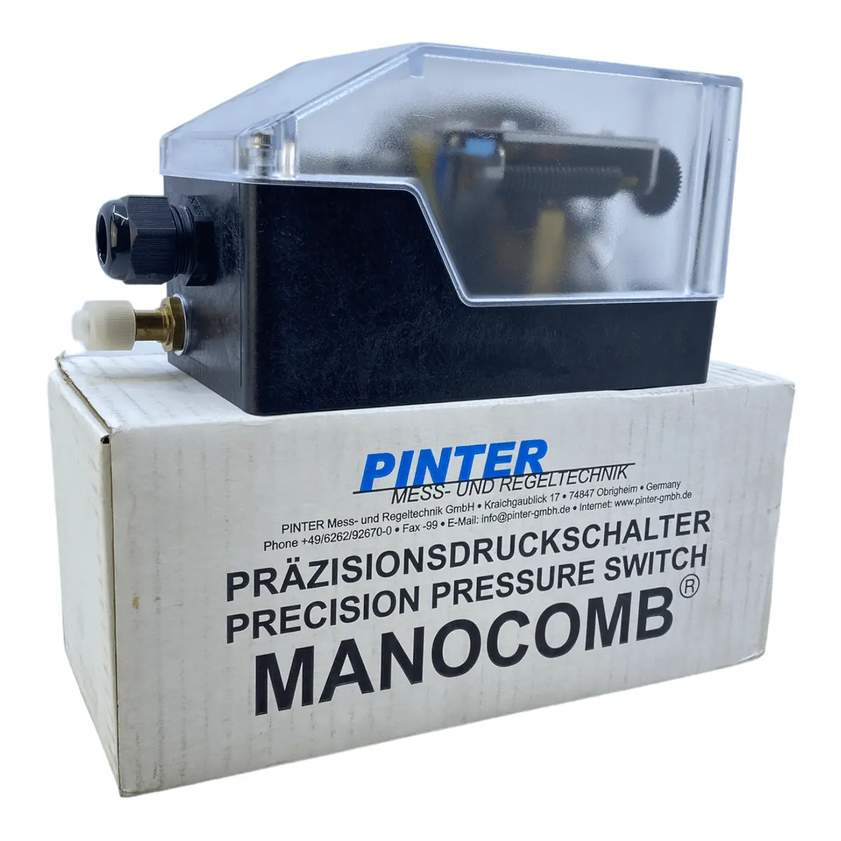 Pinter Macnocomb-Ip65/2Ka Druckschalter 0 - 1,6 Bar 1