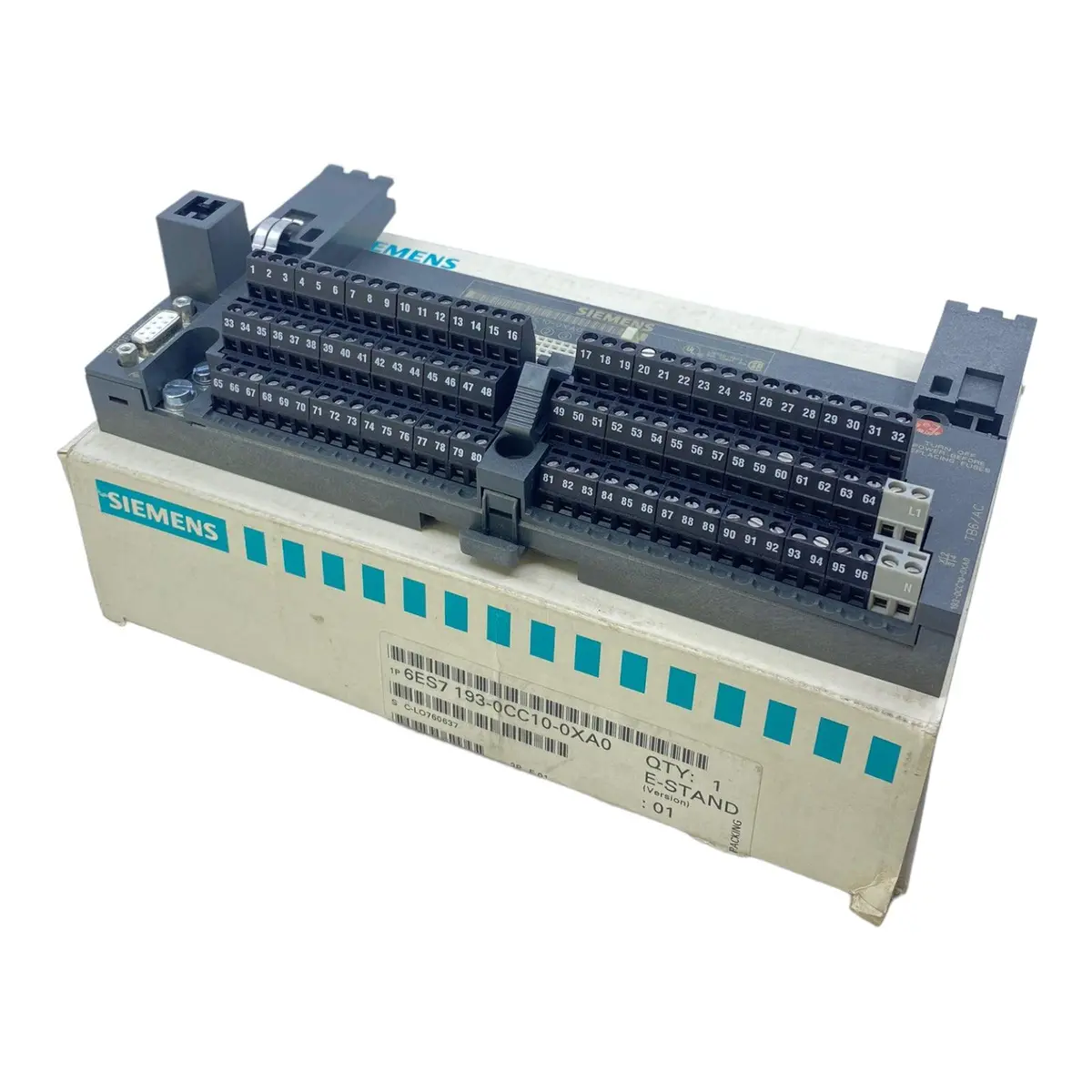 Siemens 6Es7193-0Cc10-0Xa0 Terminal-Modul Simatic S7 - Für Industriellen Einsatz 1