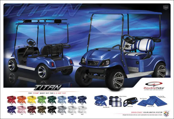 Ezgo Txt Titan Body Kit Available In 16 Colours 1