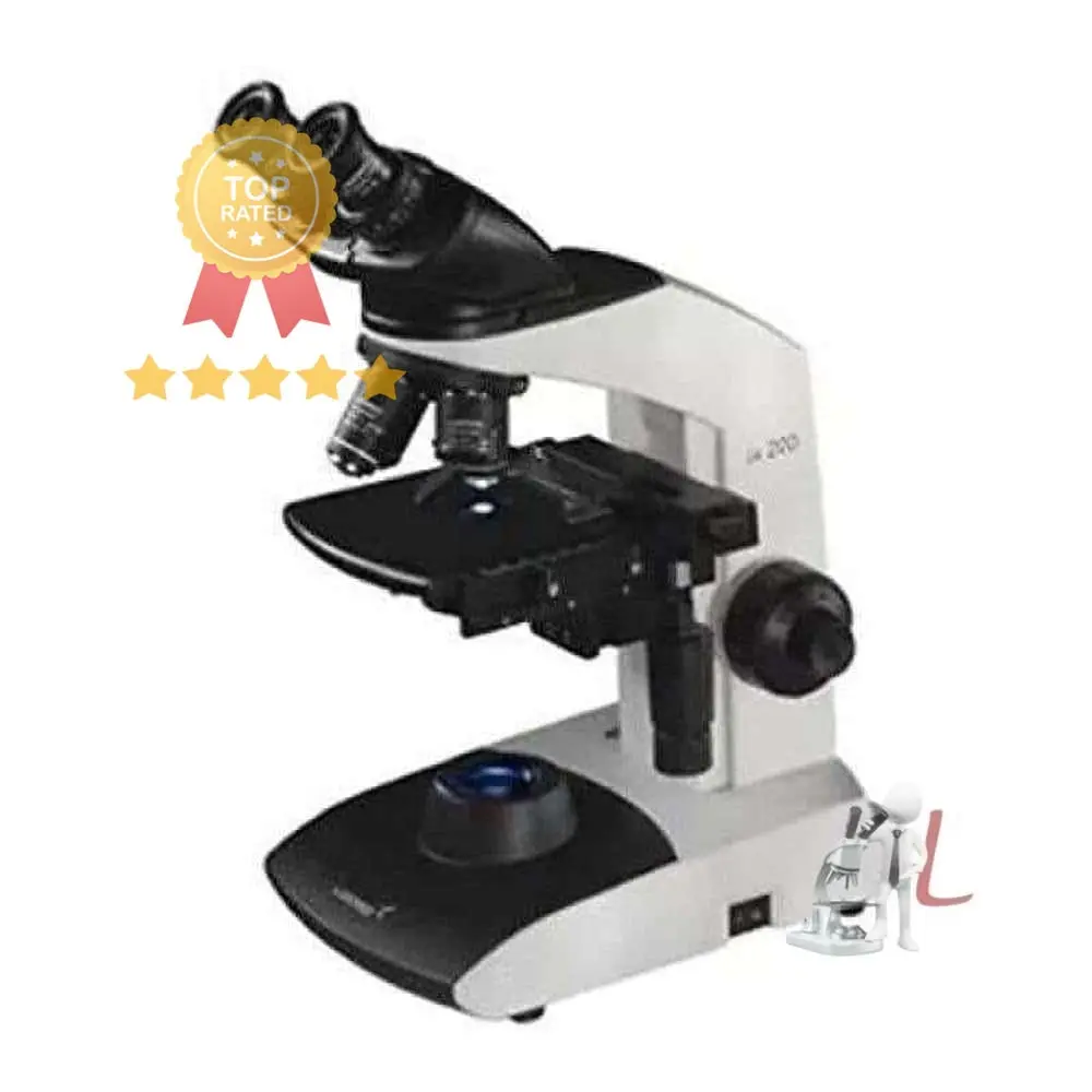 Binocular Microscope (Magnification : 40X-400X) - White 1