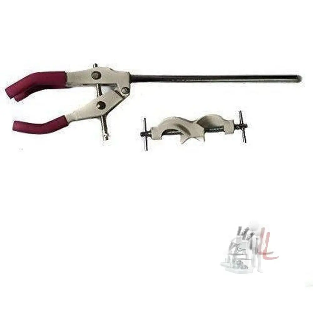 Condenser Clamp With Boss Head Retort 3 Finger Burette 1