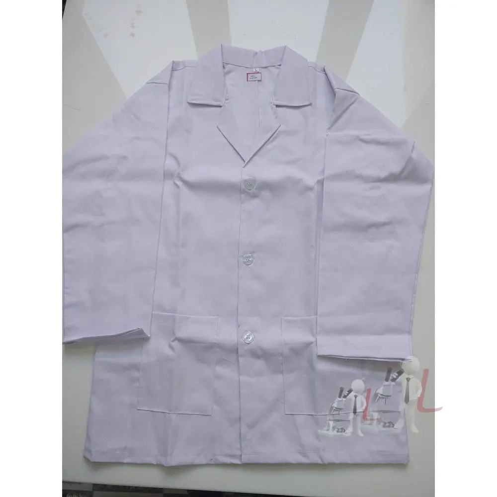 Cotton Lab Coat Half Sleeves For Doctors 1