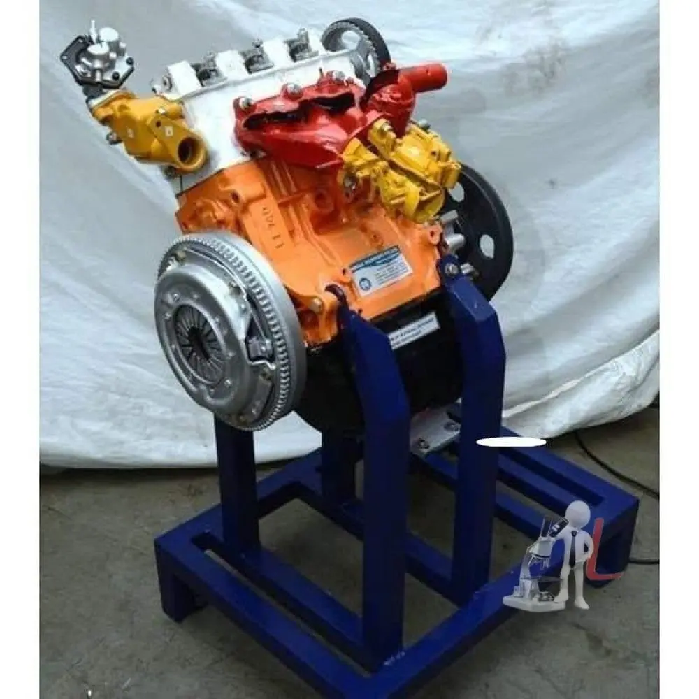 Cut Sectional Model Of Actual Multi Cylinder Four Stroke Petrol Engine 1