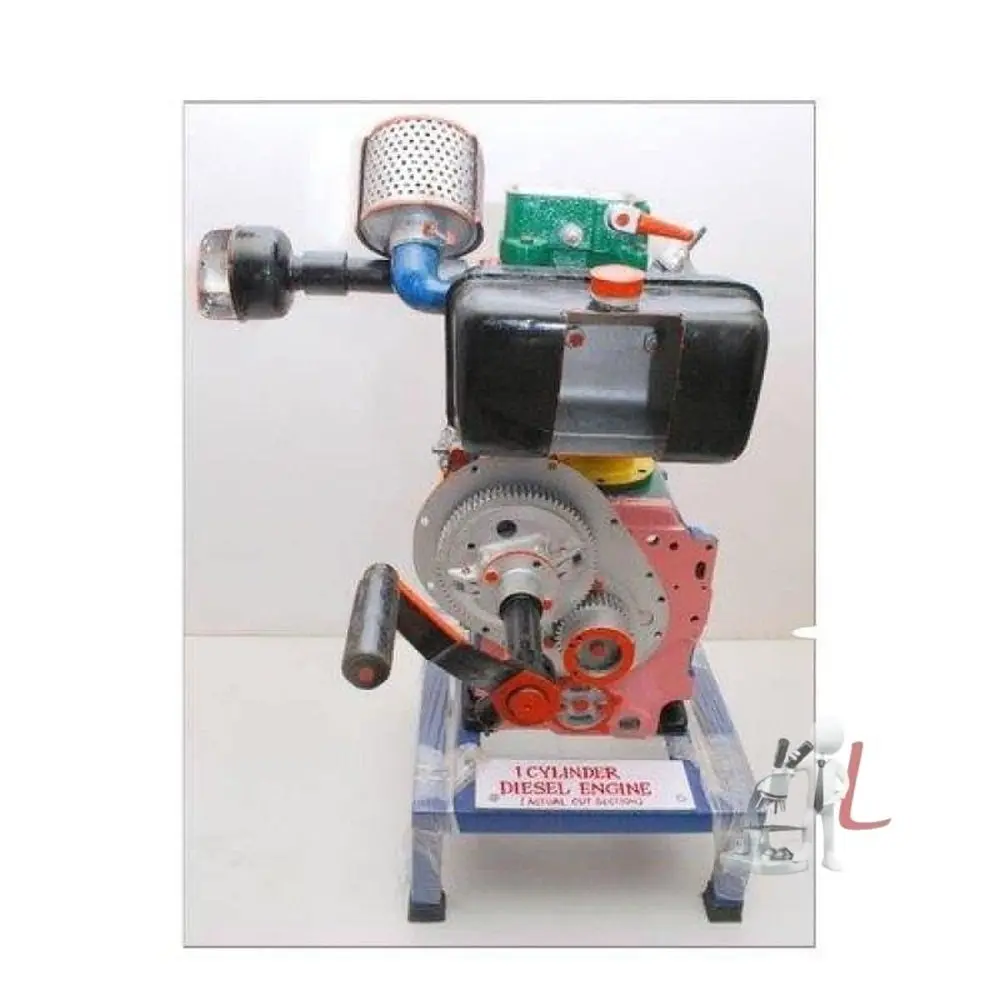 Cut Sectional Model Of Single Cylinder Four Stroke Diesel Engine 1