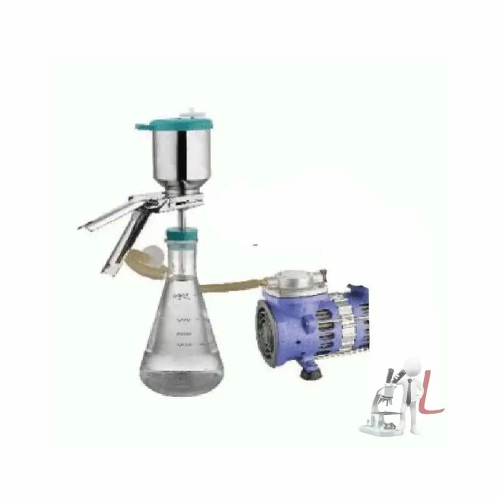 Filtration Assembly With Oil Free Vacuum Pump Industrial Lab 1