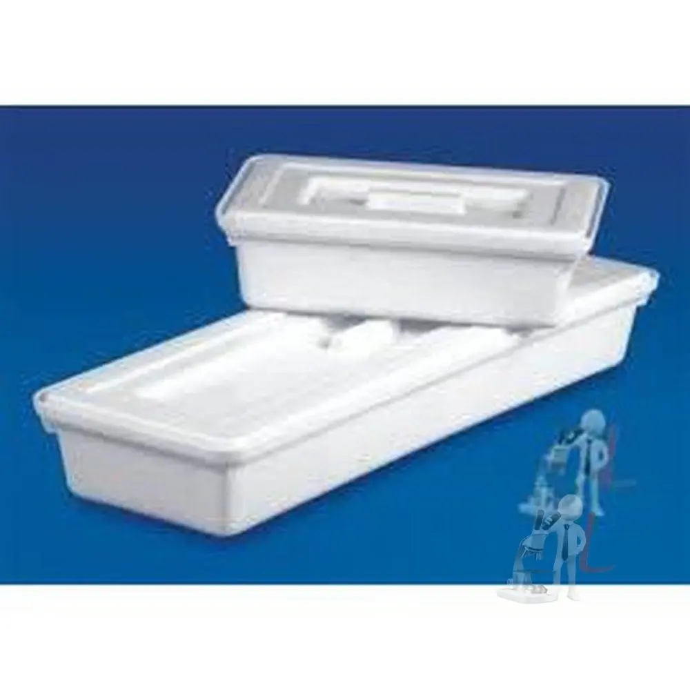 Instrument Tray Dental (Pack Of 2) Polylab 450X150x70mm Polypropylene 1