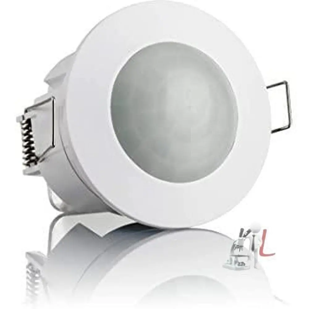 Microwave Sensor Plastic Microwave/Radar Motion Sensor Occupancy Body Motion Detector (White) 1