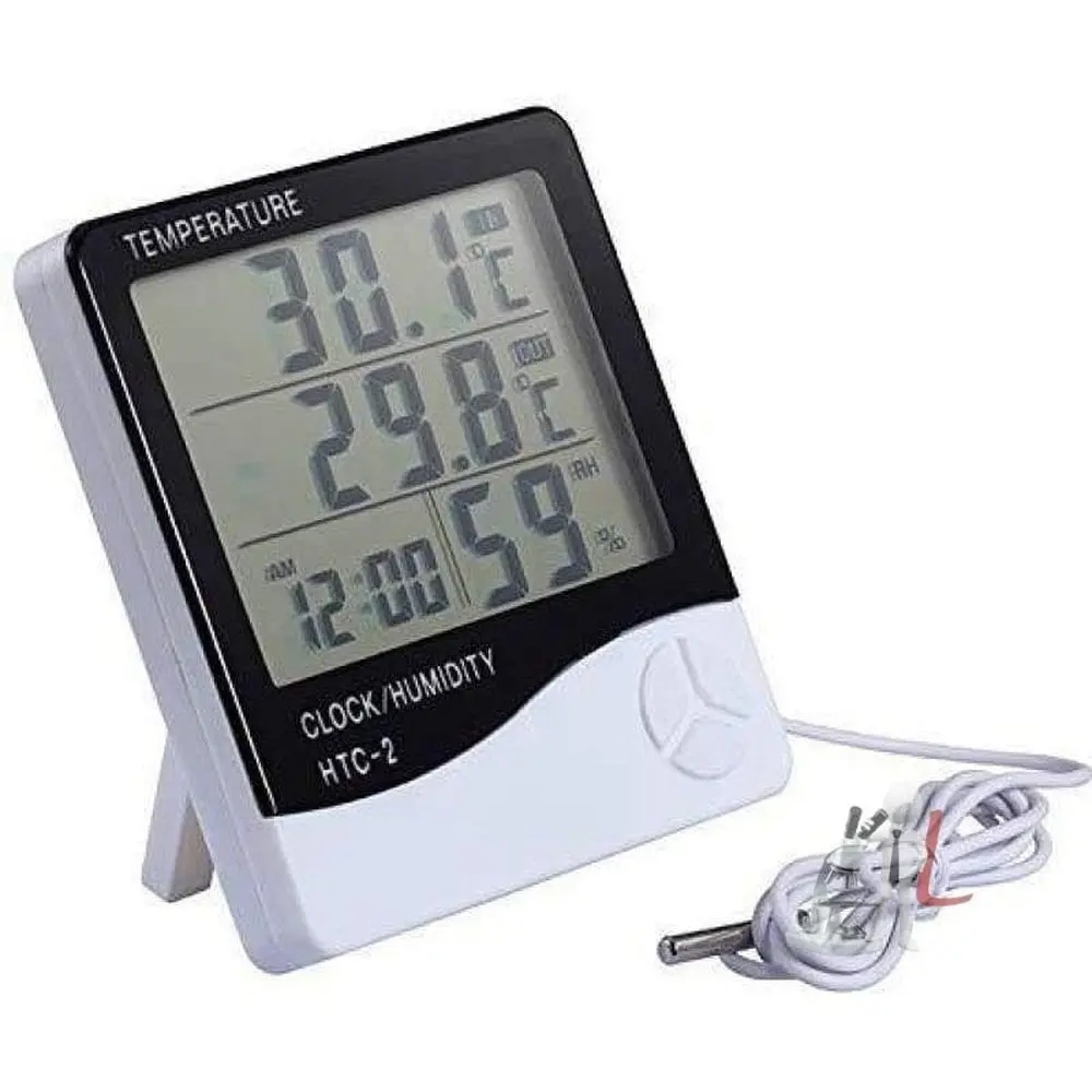 Digital Thermo Hygrometer Htc-2 1
