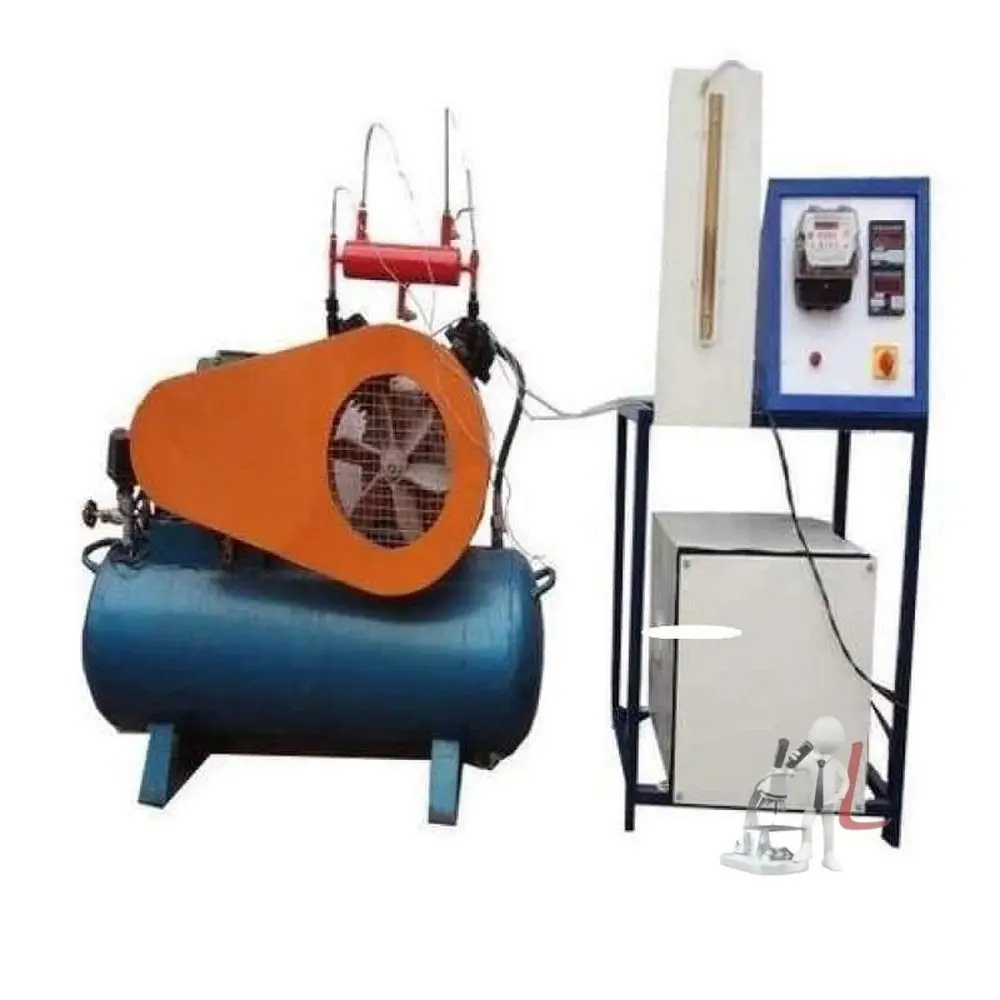 Saini Double Stage Air Compressor Test Rig Apparatus 1