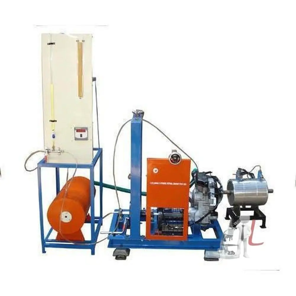 Single Cylinder Two Stroke Petrol Engine Test Rig With Air Cooled Eddy Current Dynamometer 1