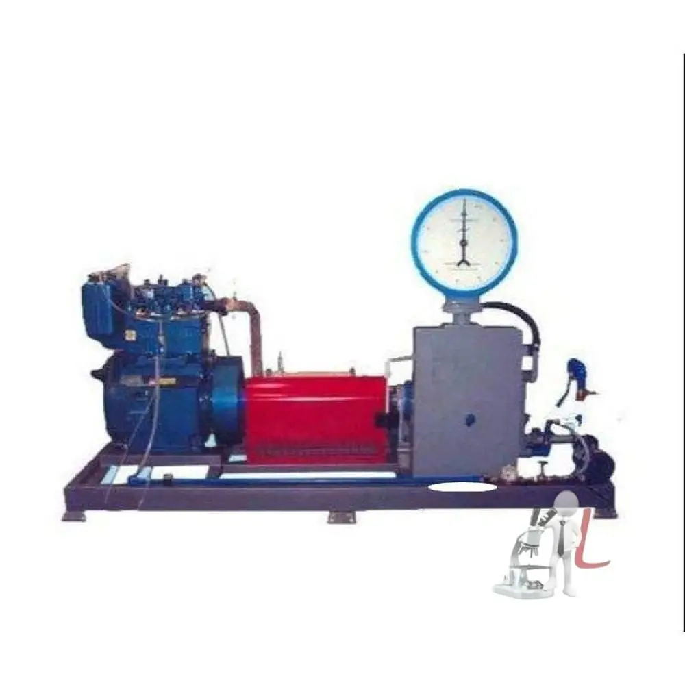 Twin Cylinder Four Stroke Water Cooled Diesel Engine Test Rig With Water Cooled Eddy Current Dynamometer 1