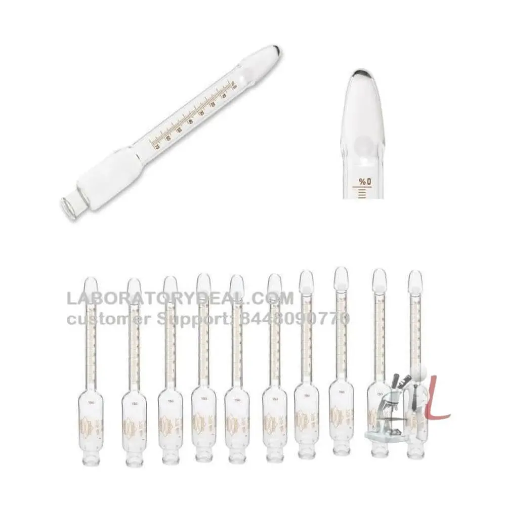Milk Butyrometer 0-10% 0.1 % Isi Tested Super Grade 1
